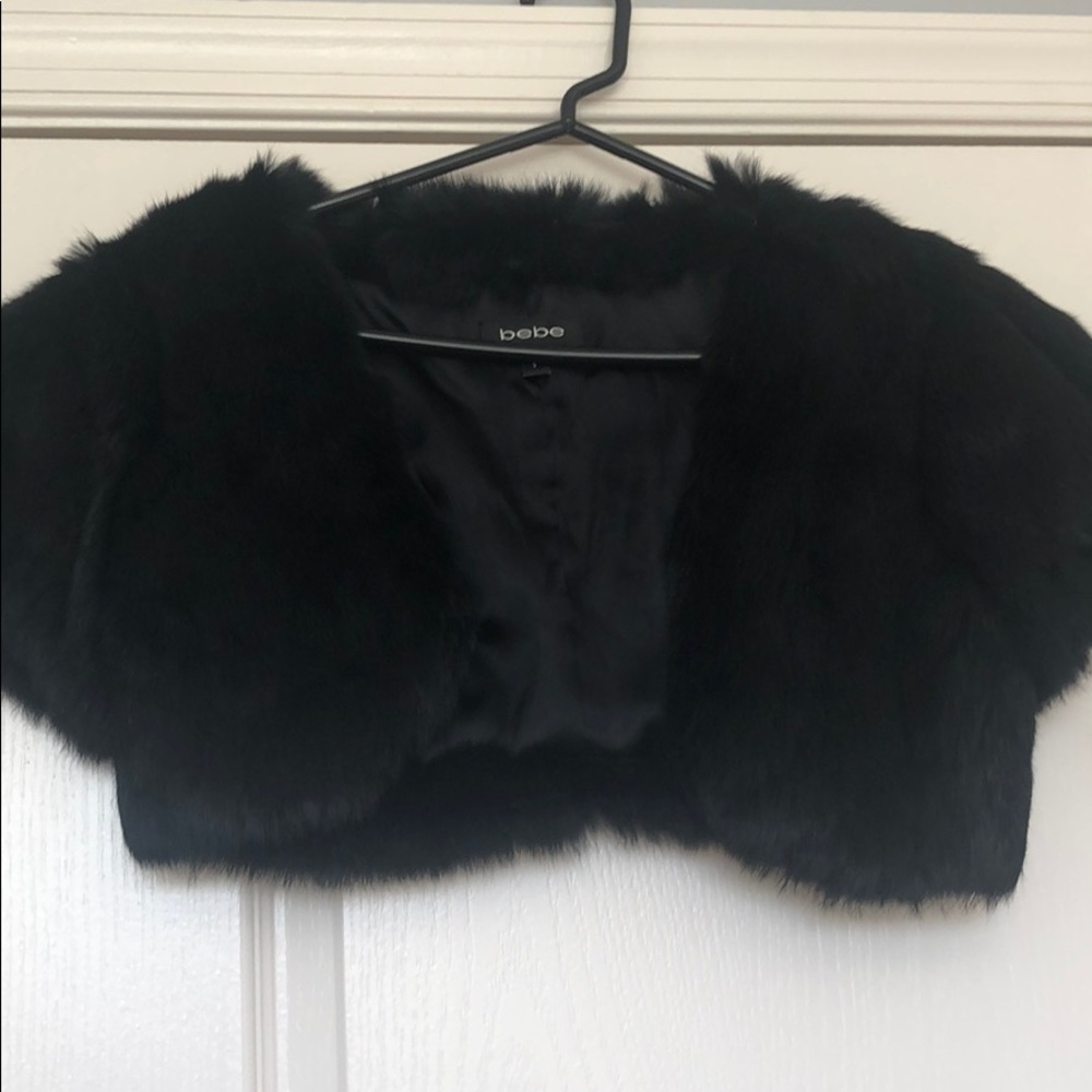 Bolero short fur jacket